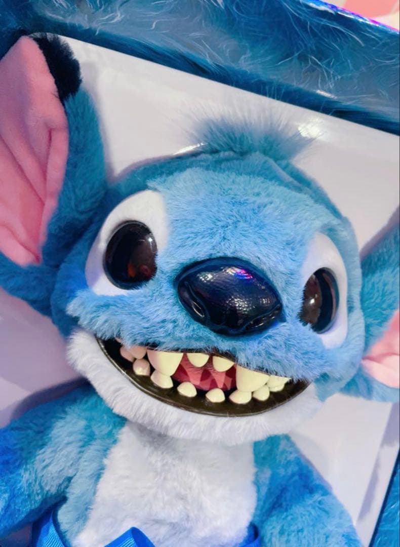 おまけ付き⭐︎超リアル♡スティッチ ぬいぐるみ 本体 新品　即日発送！！日本未発売