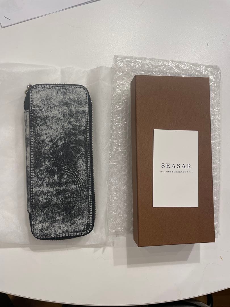 山　新品未使用　SEASAR ダクトペンケース マルゴーフォグ　ネロ