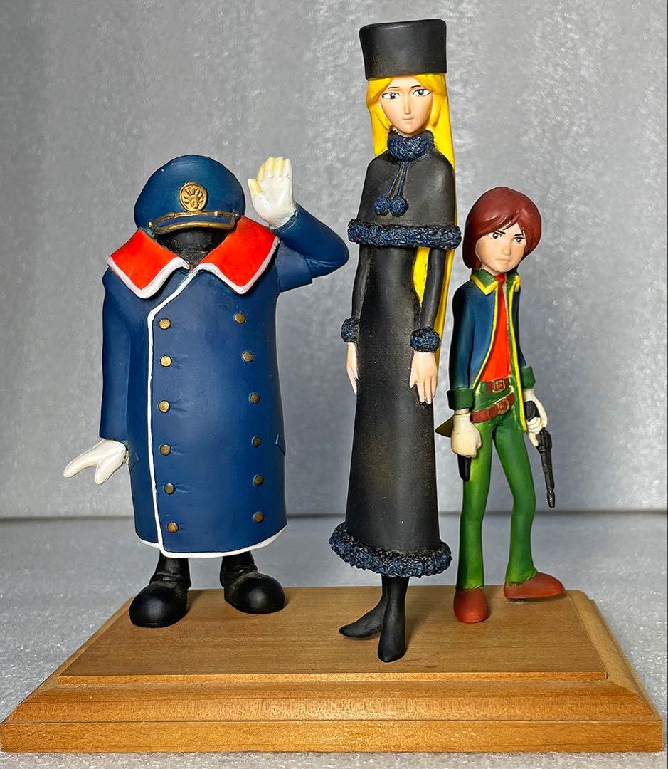 銀河鉄道999 ボークス 完成品（メーテル、鉄郎、車掌さん ガレージキット完成品