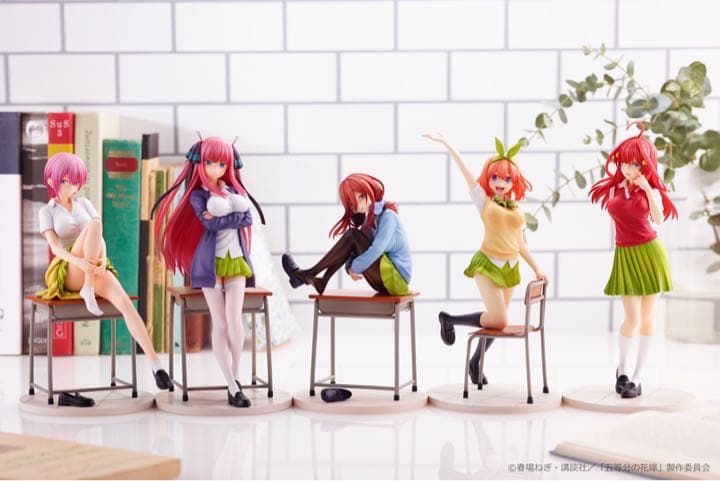 五等分の花嫁 コトブキヤ フィギュア 5体セット 特典付き 新品未開封