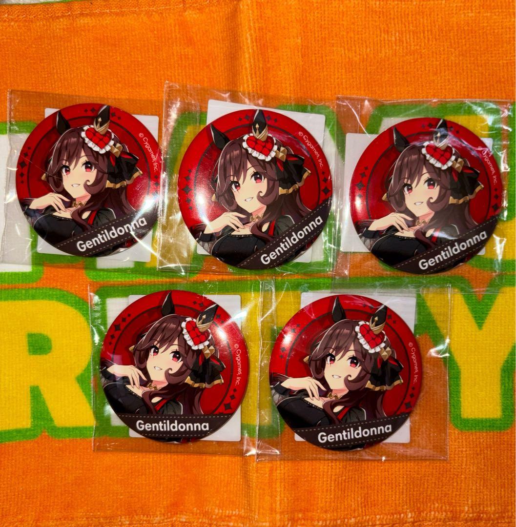ウマ娘 トラベルポップアップ ジェンティルドンナ 缶バッジ - メルカリ
