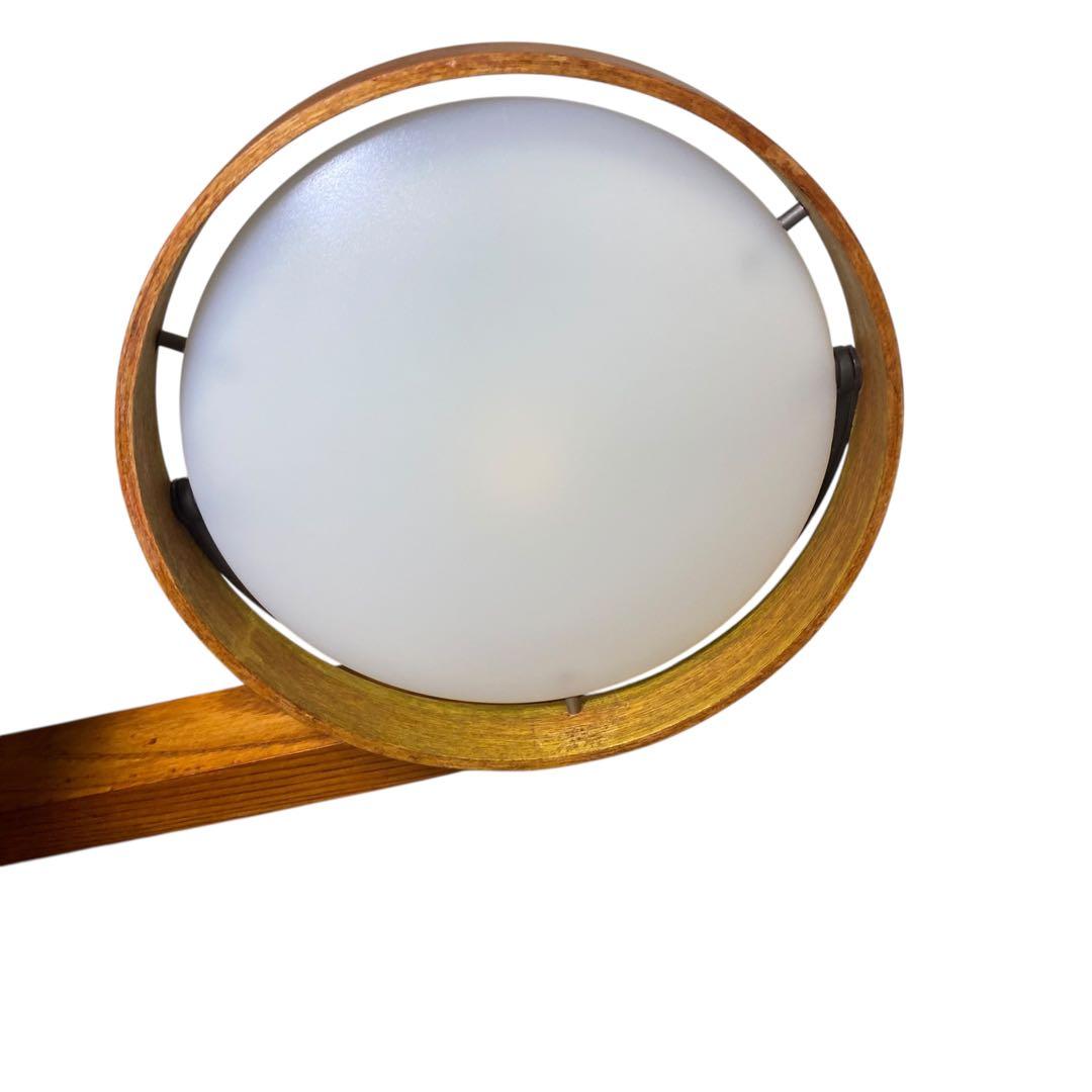 美品✨送料無料✨スワン 木製フレーム 4灯シーリングライト おしゃれ