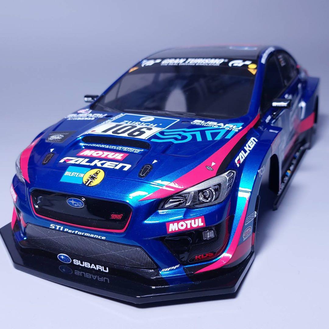 新品 送料無料 タミヤ XB スバル WRX STI NBR ボディ＆ホイール