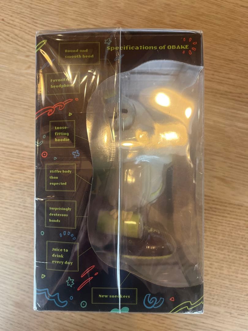 ナナシのオバケ フィギュア ヘッドフォン付き