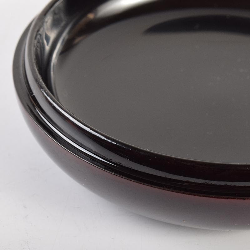 茶道具 塗師 中村宗哲作 七宝絵 万寿香合 共布 即中斎極め箱 M