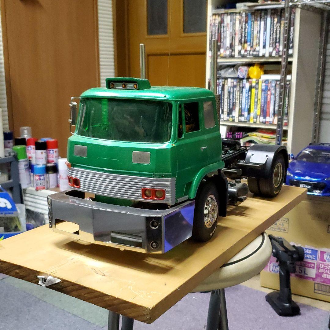 タミヤ　トレーラー　国産車仕様のラジコン タミヤトレーラー国産車仕様のラジコン