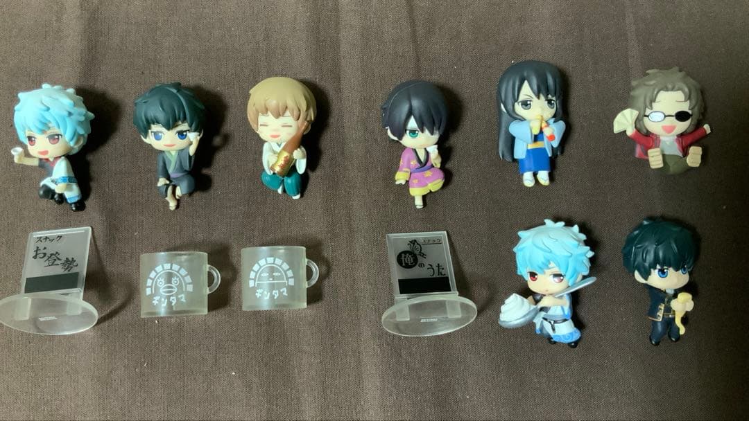 お茶友シリーズ 銀魂 楽しければそれは宴編 他　８点 メガハウス 銀魂 グッズ お茶友シリーズ 銀魂 楽しければそれは宴編 8