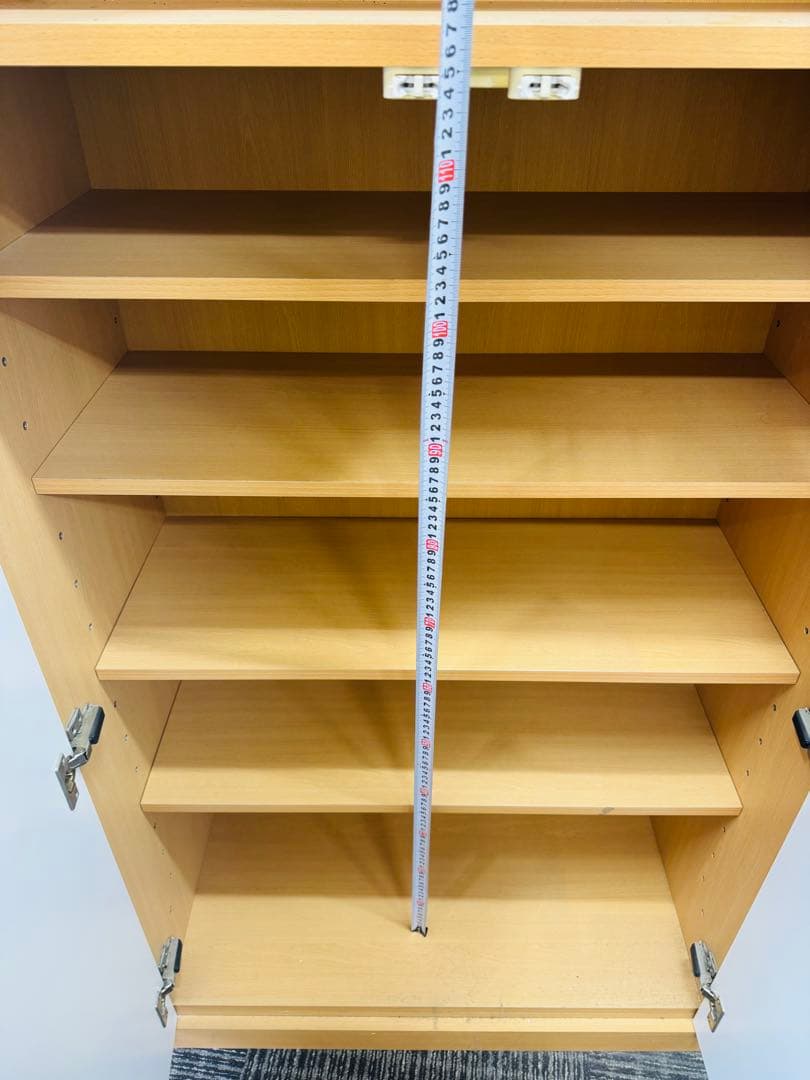 福岡発 下駄箱 収納庫 保管庫 ラック 木製 コーナー 本棚 ボックス 収納