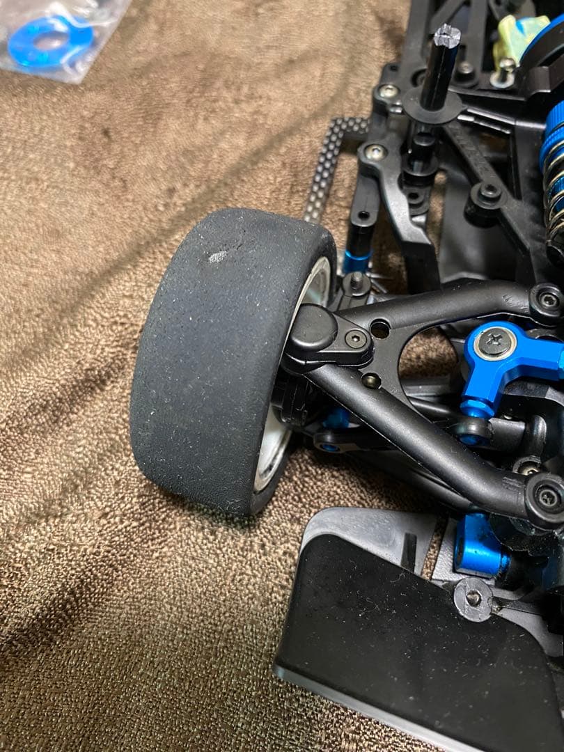 値下げ　タミヤ TC-01 シャーシ　オプションあり　値下げ交渉不可