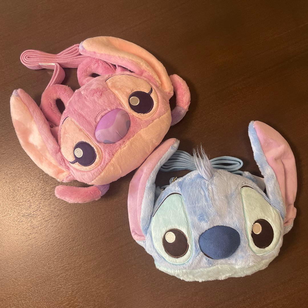 上海ディズニーディズニー限定 エンジェル スティッチ ぬいぐるみ