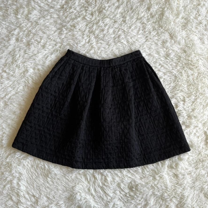 Saruwa2♡プロフ読んでね ⭐️ミュウミュウ　フレアスカート　ひざ丈