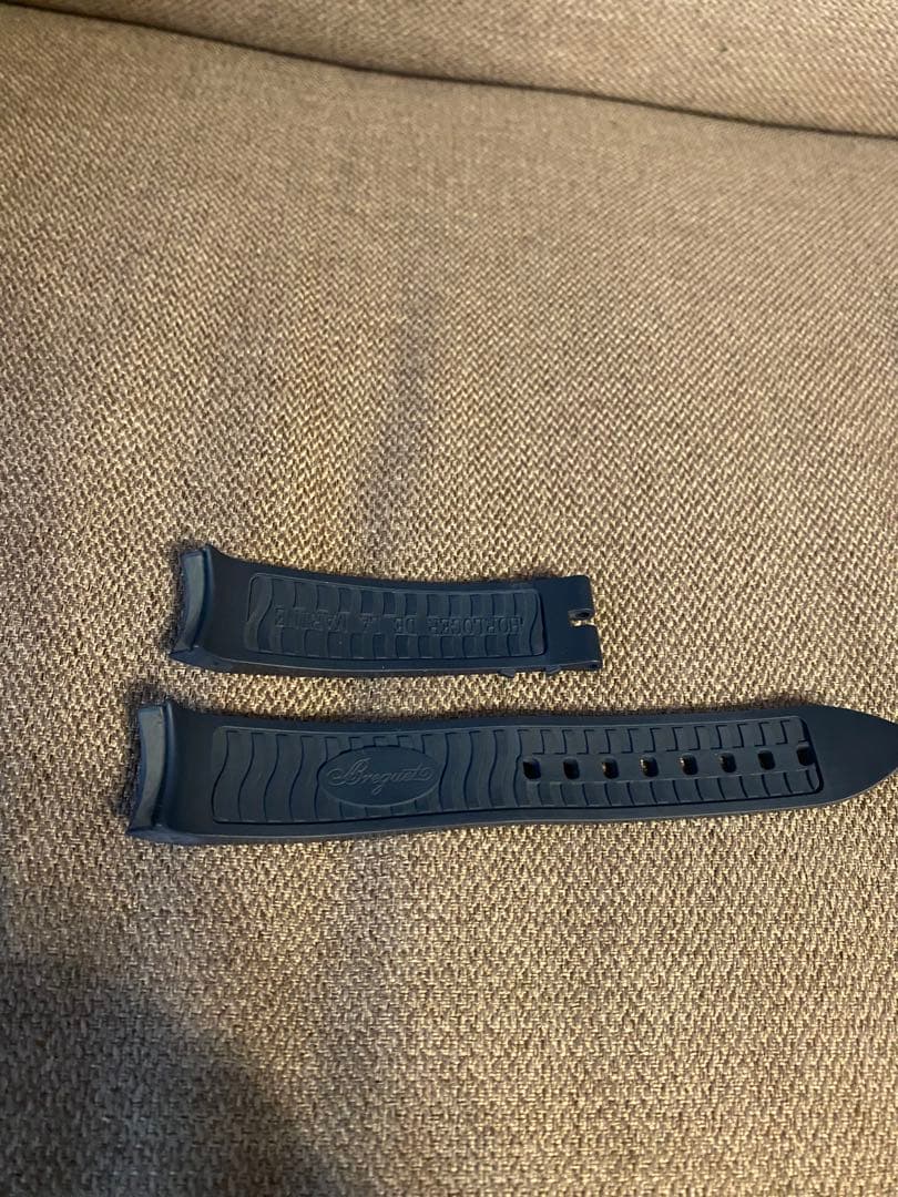 Breguetブレゲ マリーンⅡ 5817 ラバーベルト ブルー　レア　希少