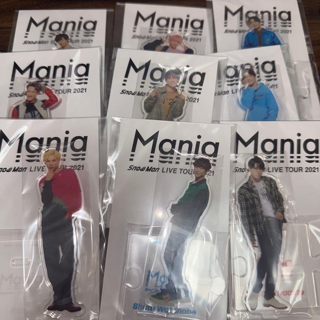 SnowMan Mania アクリルスタンド アクスタ 全員セット - メルカリ