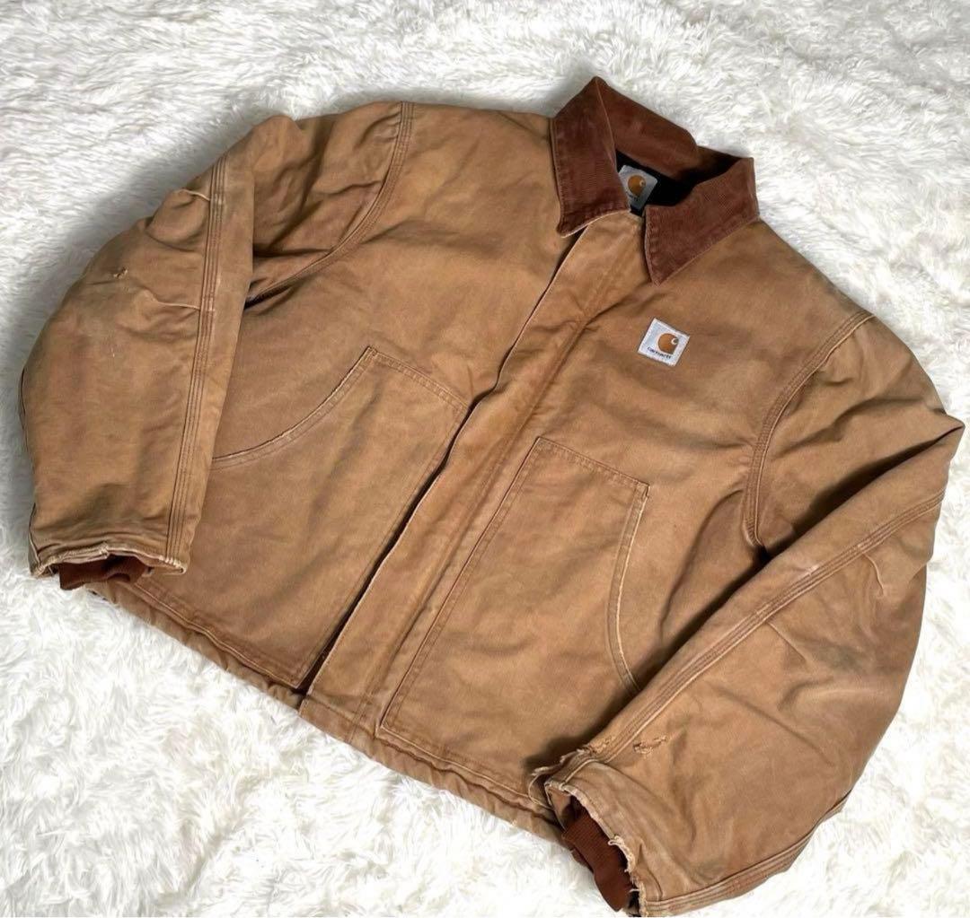 90s カーハート carhartt トラディショナルジャケット ダック地 短丈