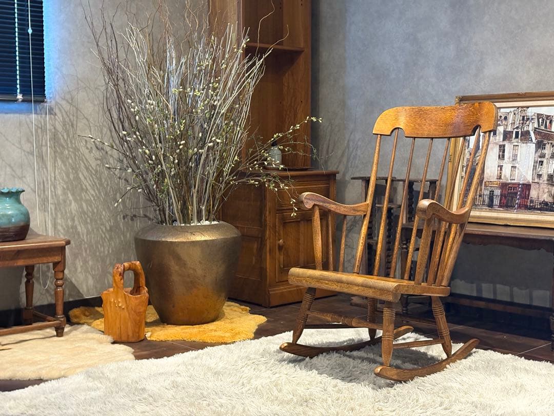 飛騨産業 キツツキ アンティーク サイドテーブル ヴィンテージ 机