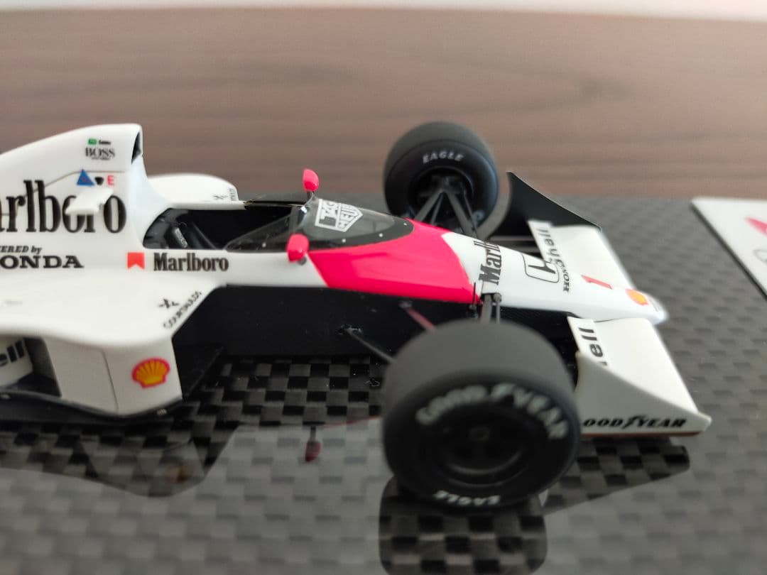 アイドロン 1/43 マクラーレン ホンダ MP4/5 日本GP アイルトンセナ