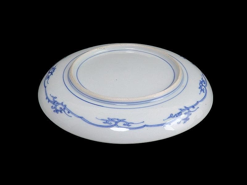 大聖寺伊万里 金襴手 花鳥紋に鳳凰の図 8寸皿 C777 AS-fbtw - メルカリ