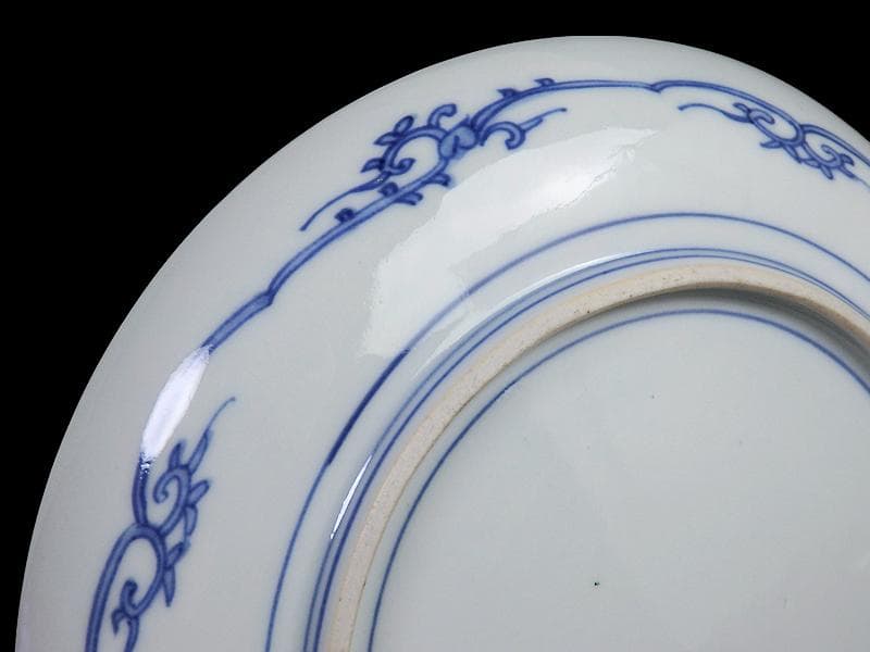 大聖寺伊万里 金襴手 花鳥紋に鳳凰の図 8寸皿 C777 AS-fbtw - メルカリ