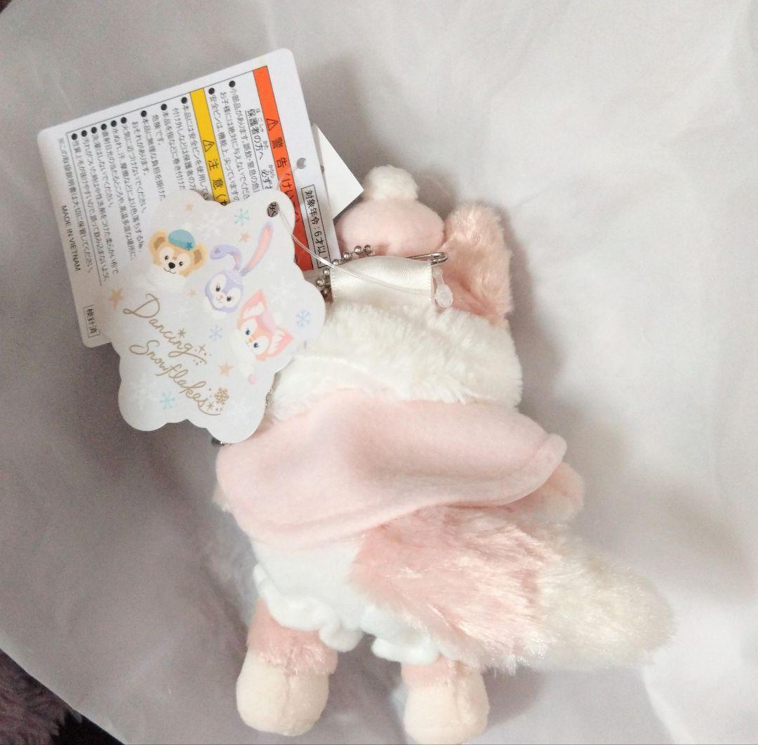美品　お顔厳選　ダンシングスノーフレークス　リ一ナベル　ぬいぐるみバッジ
