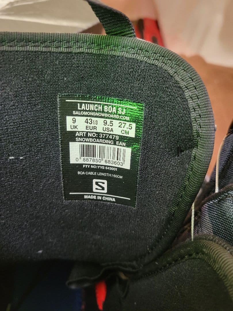 スノーボード SALOMON LAUNCH BOA SJ 27.5