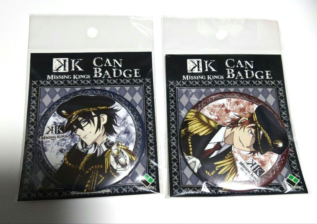 アニメK 伏見猿比古軍服缶バッジ
