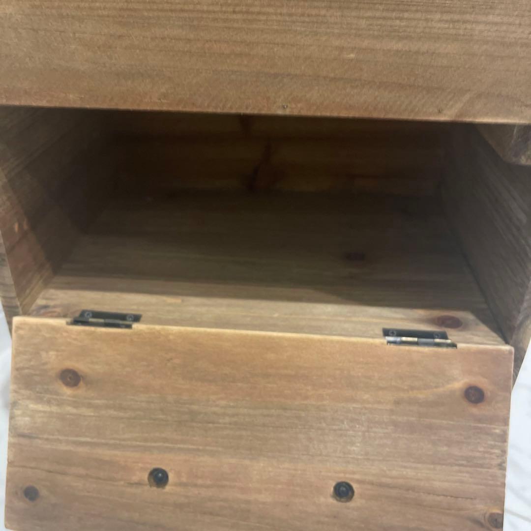 スタジオクリップメイクボックス収納棚木製インテリアミラーキャスター付