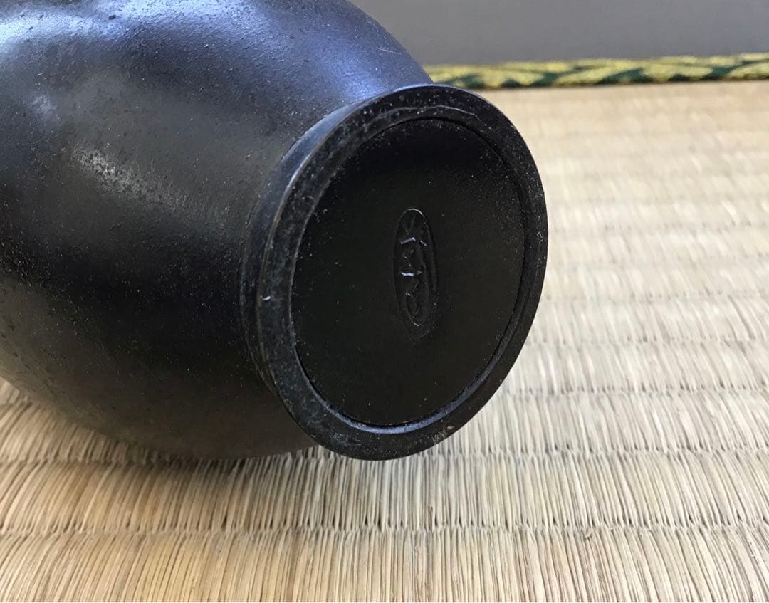 華道道具 花入 青銅つる首花入 N338HL 花入 | 茶道具販売｜