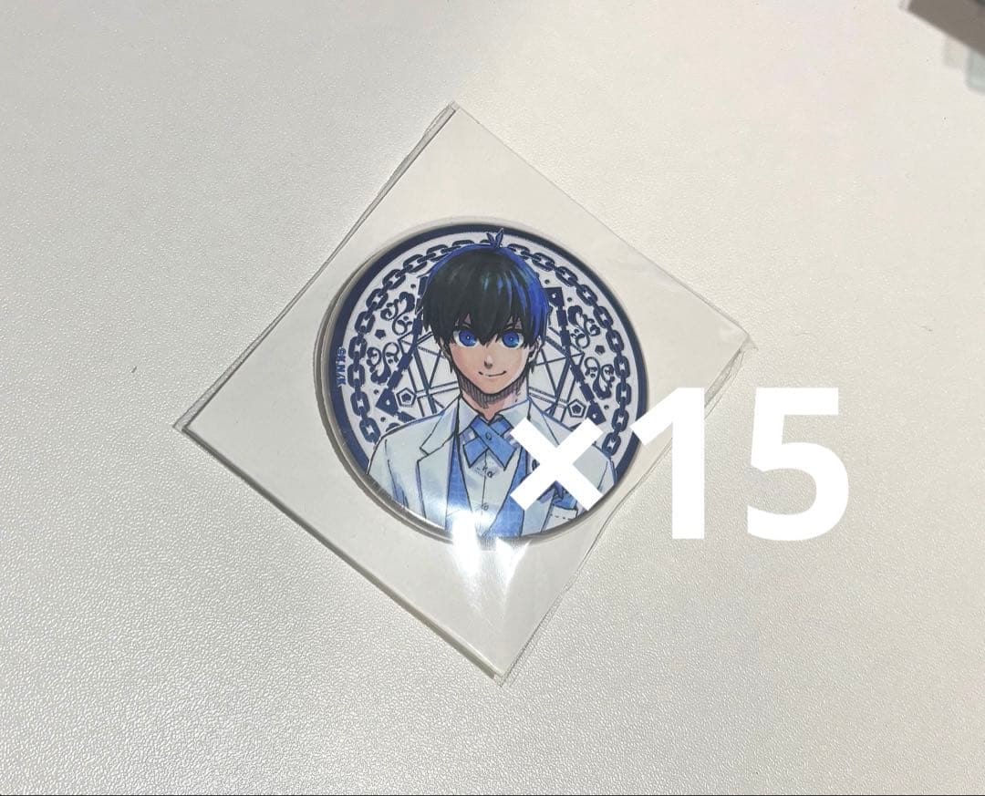 ブルーロック ブルーロック展 ブルロ展 潔世一 アルティメタル缶バッジ