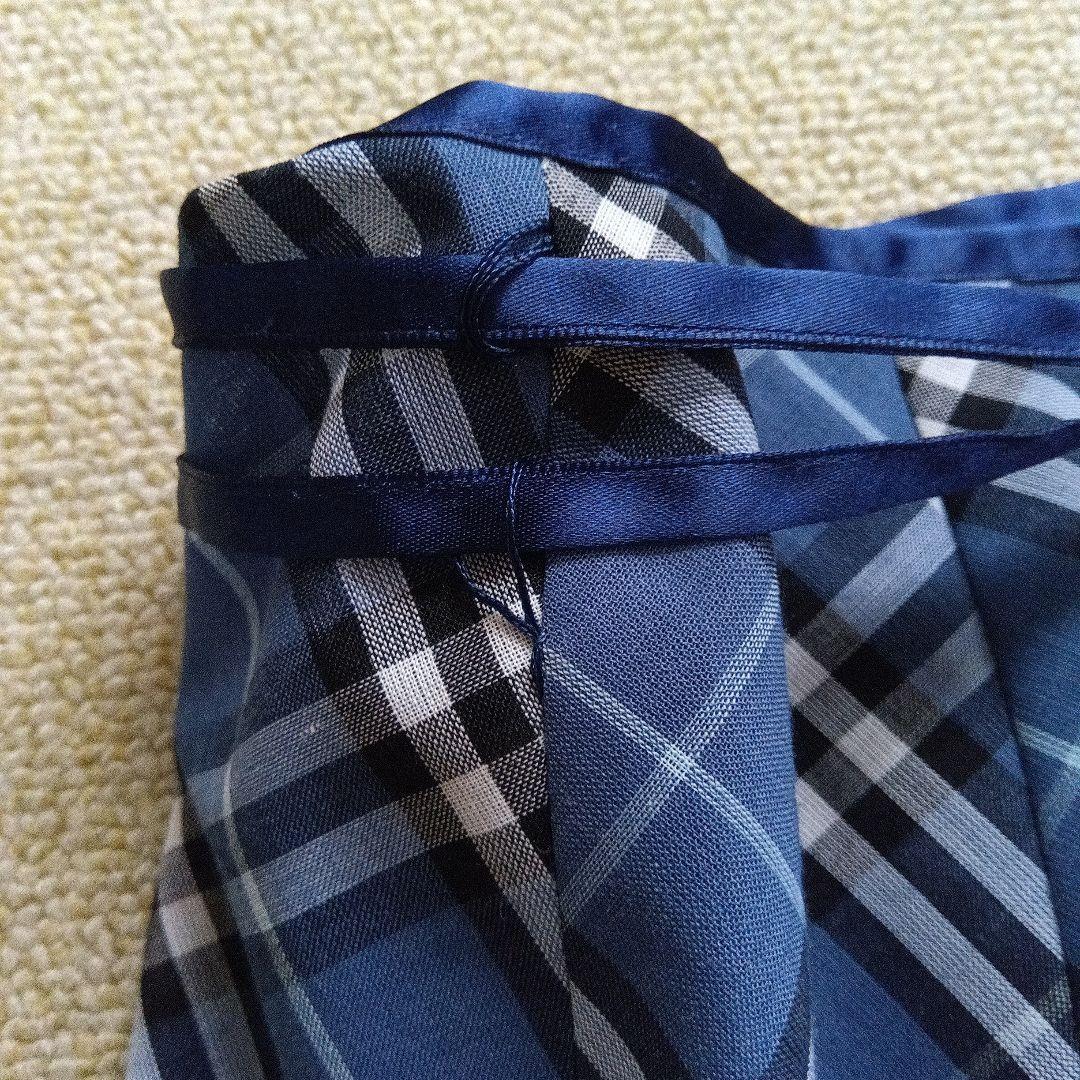 【美品】バーバリーブルーレーベル ラップスカート 38