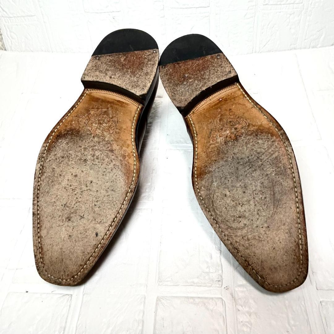 ジャランスリウァヤ　革靴　ブラウン　ストレートチップ　　内羽根　27.5cm