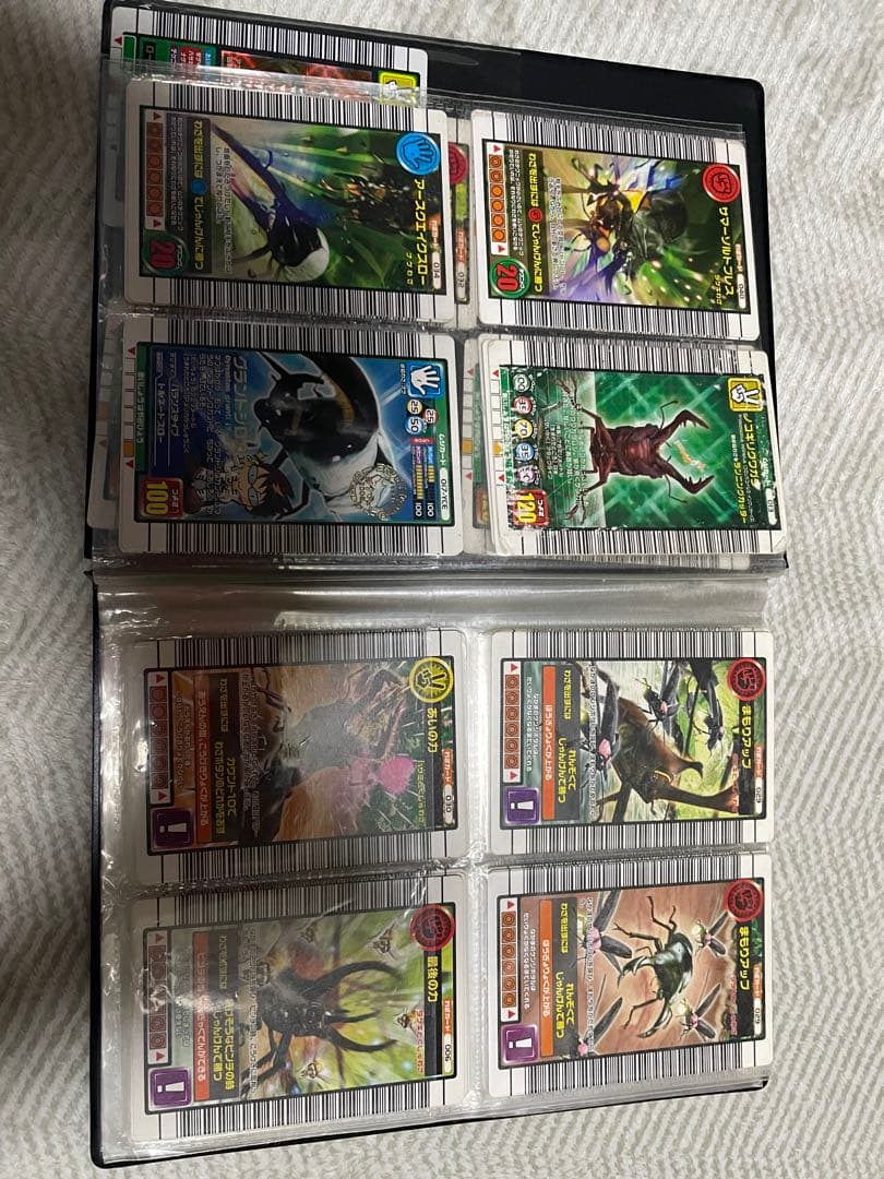 ムシキングコレクションカード　ファイル付き