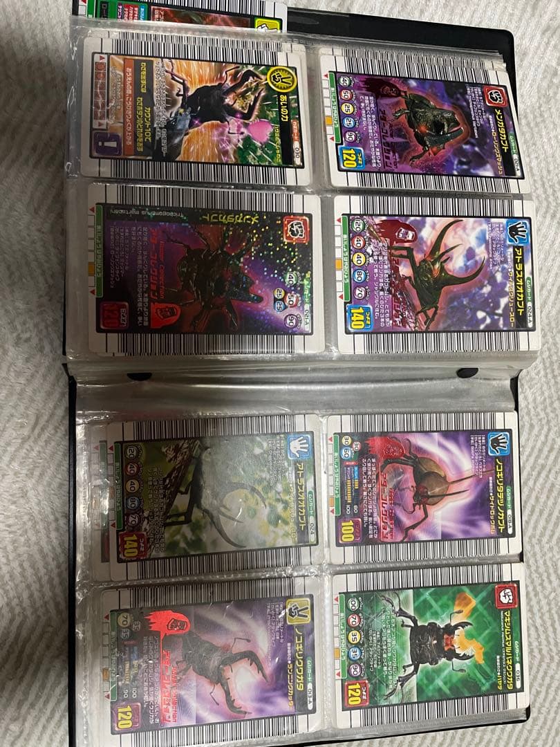 ムシキングコレクションカード　ファイル付き