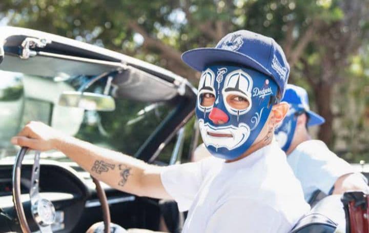 Mr.Cartoon LA Dodgers マスク チカーノ ローライダー 雑貨