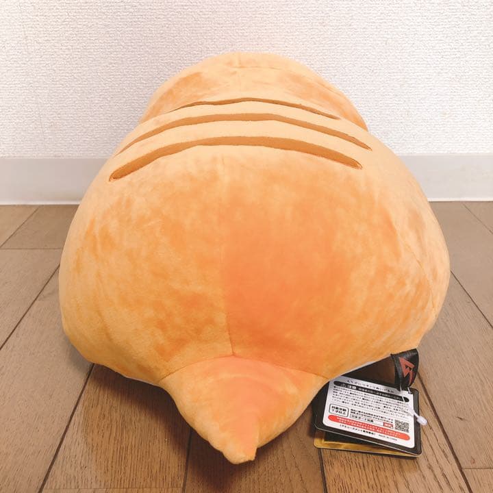 新品 もちぷにツチノコBIG3 ノーマル オレンジ 口開き ぬいぐるみ 月刊ムー