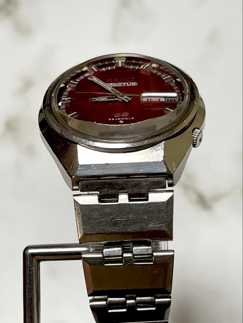 1973年9月製 セイコー5アクタスSS デイデイト 25J カットガラス