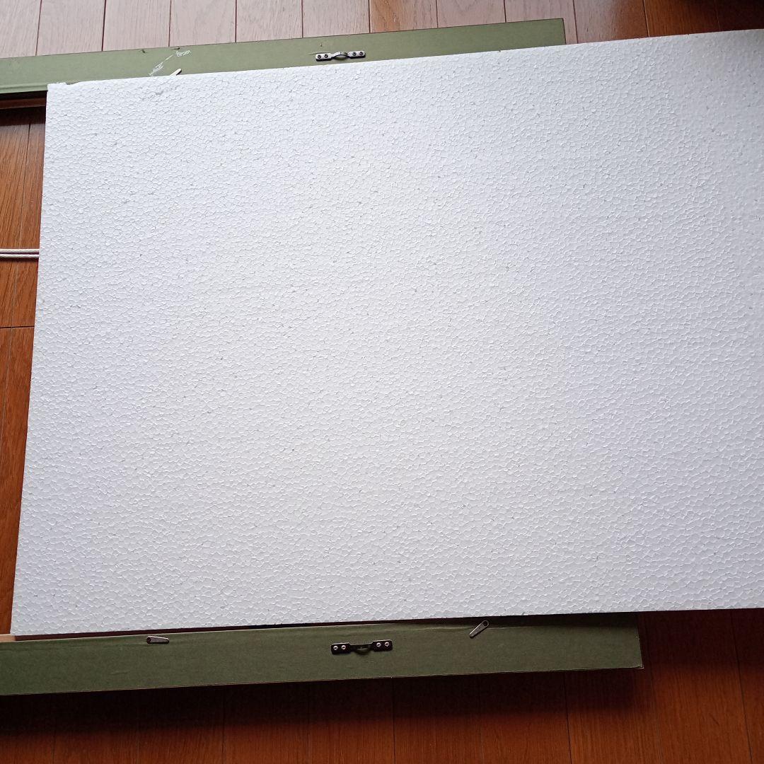 木製額縁 大全紙 アクリル仕様 ダークブラウン