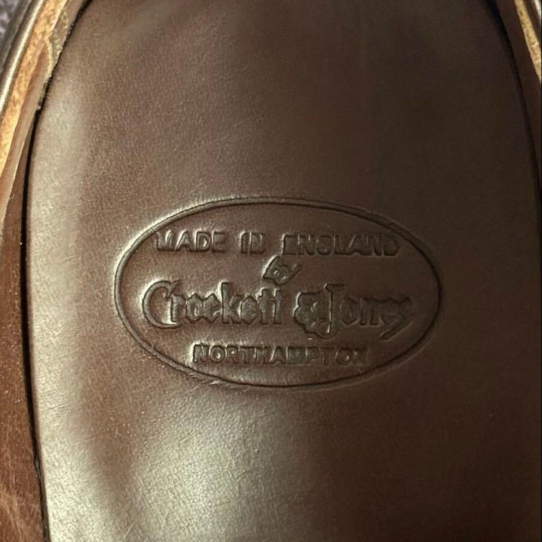 【美品】クロケット&ジョーンズ　オードリー　6D　ダークブラウンアンティーク