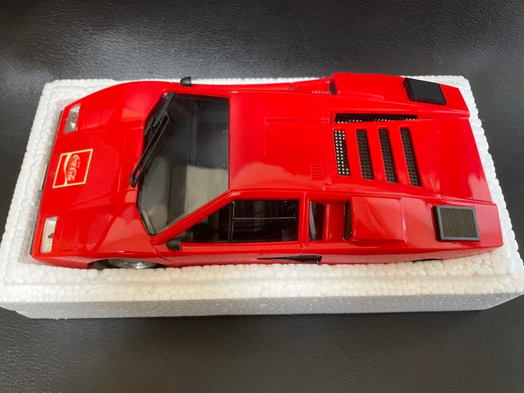 コカコーラ スーパーカーラジオ ランボルギーニ カウンタック 箱付き