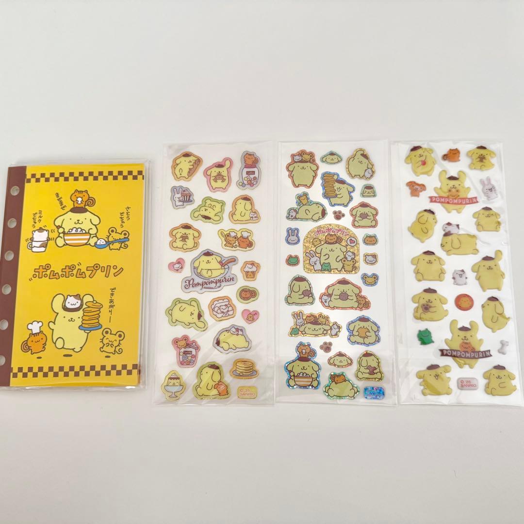 えらんでシール帳&シール　キティ・マイメロ・キキララ　等　7セット