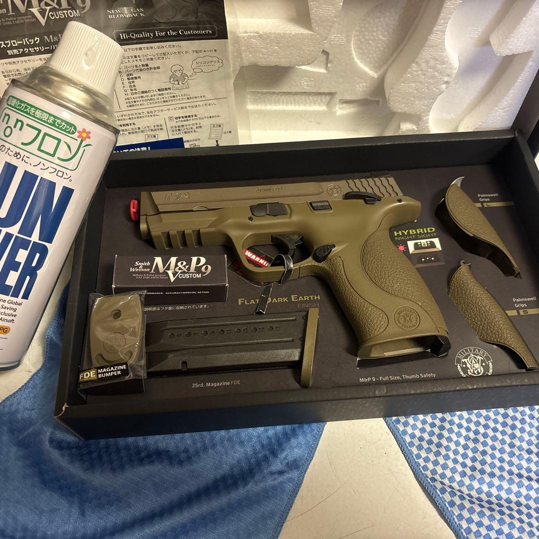 東京マルイ製スミス&ウェッソン M&P9カスタム おもちゃの銃になります！