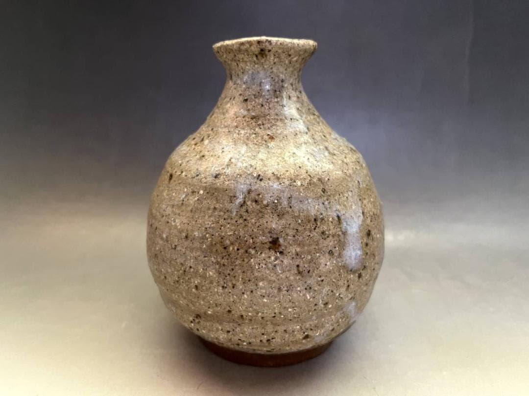 徳利■古唐津 コレクター収集品(江戸期)酒器名品 トックリ 一輪挿し 時代物骨董