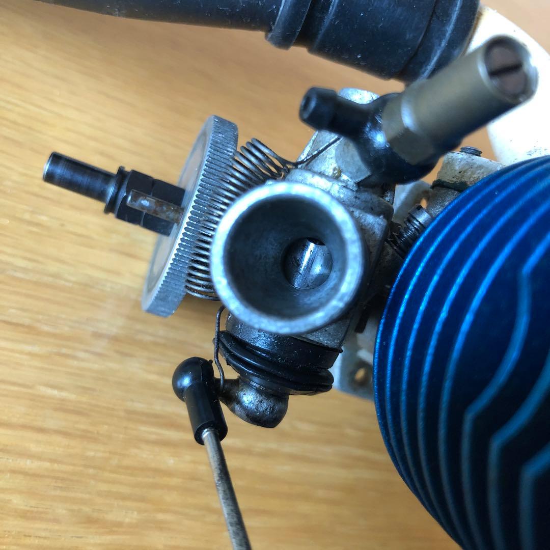 菜*花様 OS MAX 18CV-Rエンジン 青 ジャンク