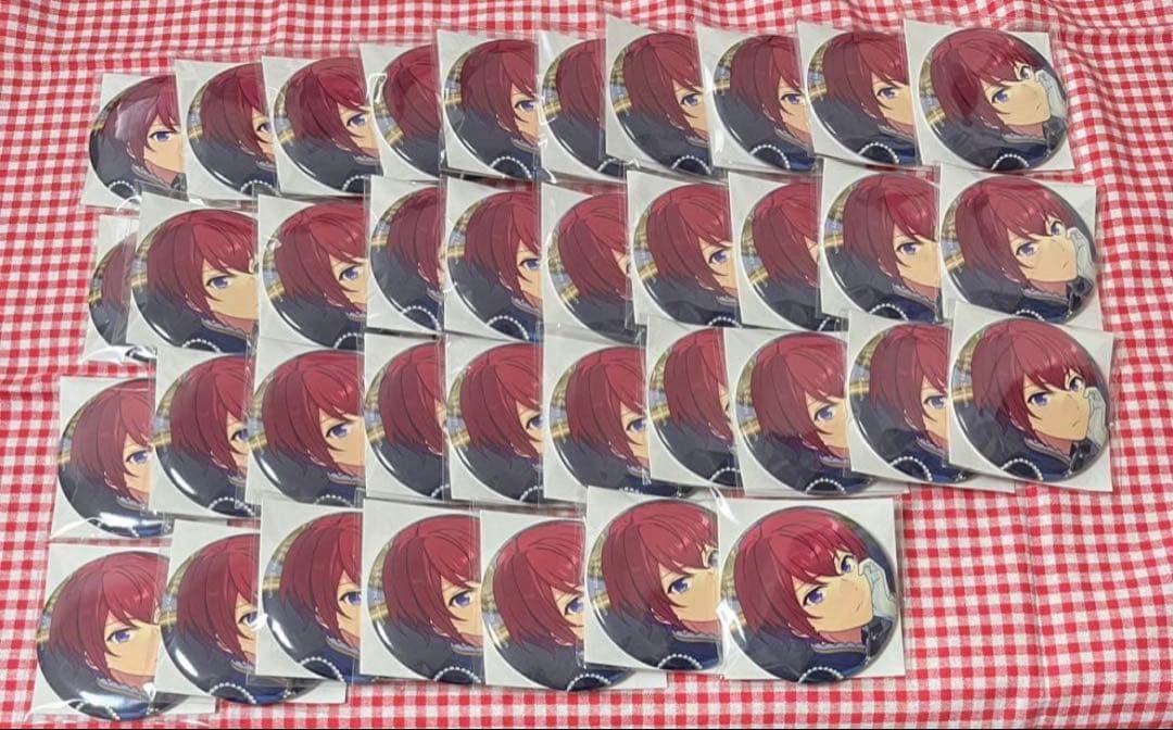 あんスタ 缶バッジ 朱桜司 テーマ 37点 あんスタ 缶バッジ 朱桜