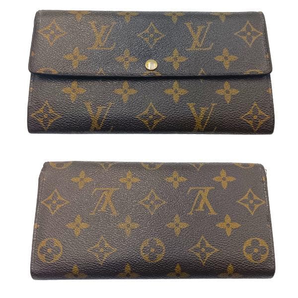 ルイヴィトン 長財布 モノグラム ポルトフォイユ サラ 二つ折り財布 0044