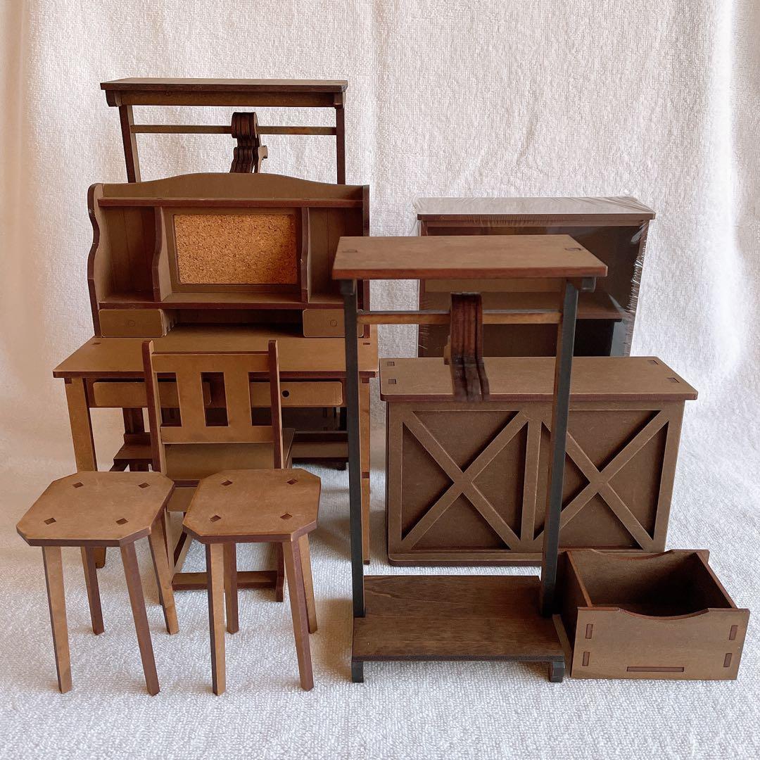 1132 アンティーク ライティングデスク 帳場机 テーブル 収納棚 レトロ