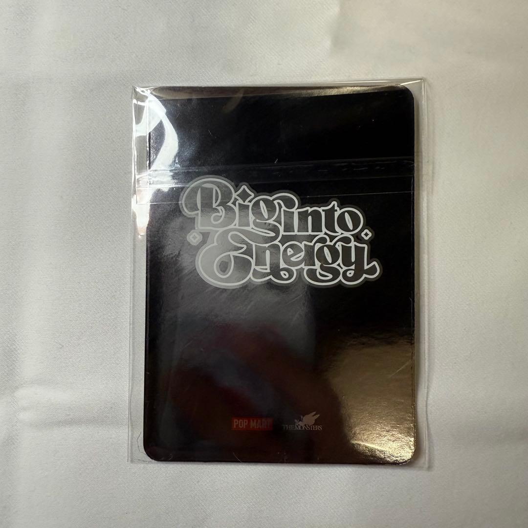 Labubu Big into energy ラブブ シークレット ID 黒