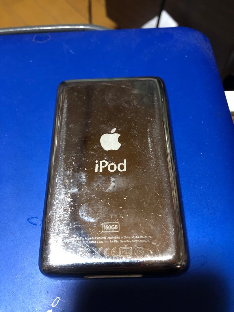 iPod Classic 第6.5世代SSD化256GB 電池新品 オーディオ機器
