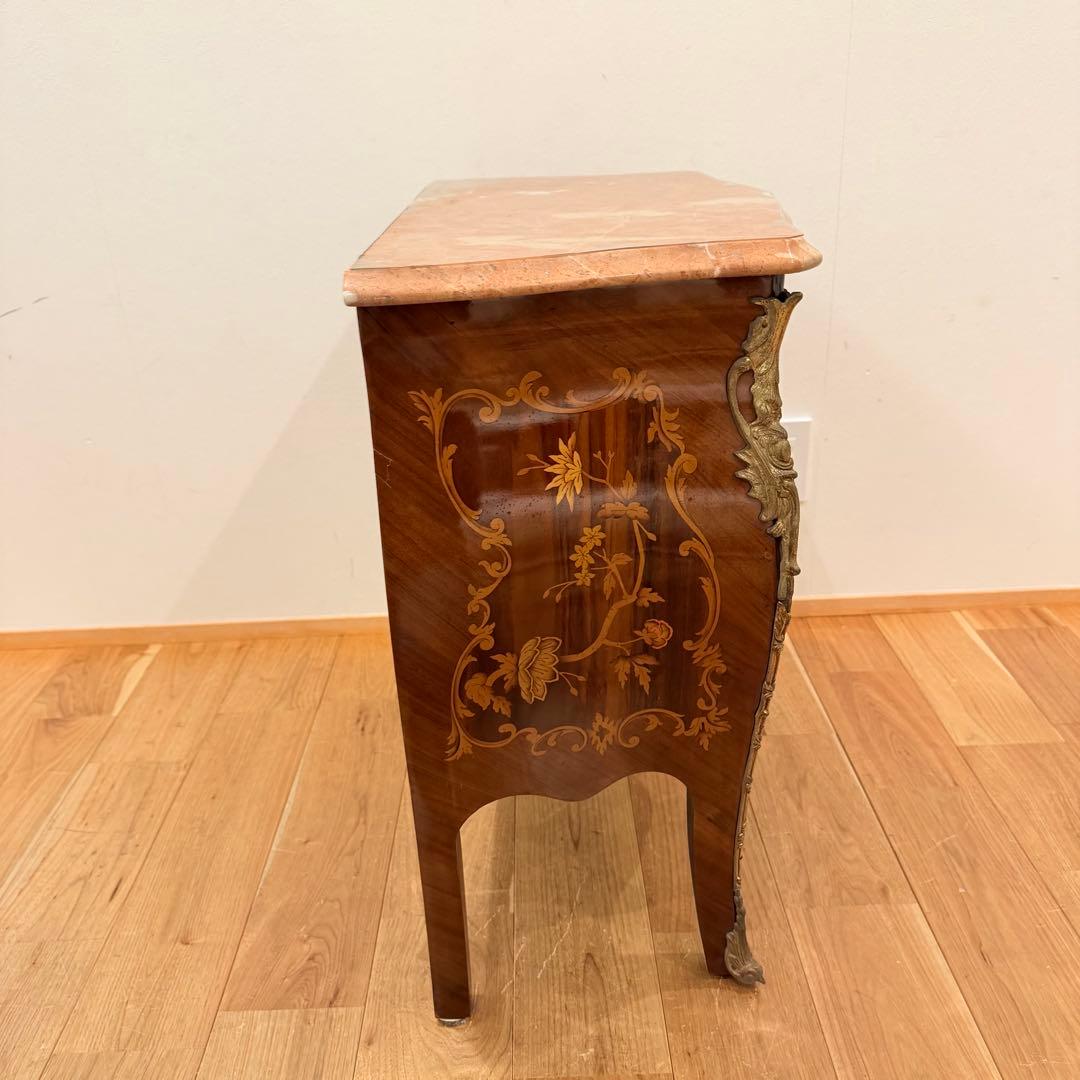 店舗 撮影用 空間が一気に映える 猫脚 アンティーク チェスト 大理石天