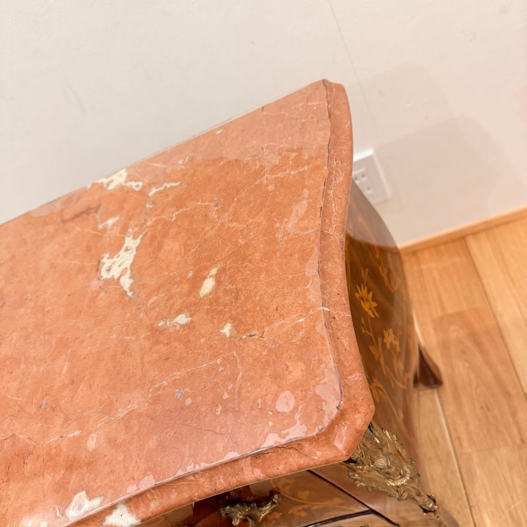 店舗 撮影用 空間が一気に映える 猫脚 アンティーク チェスト 大理石天