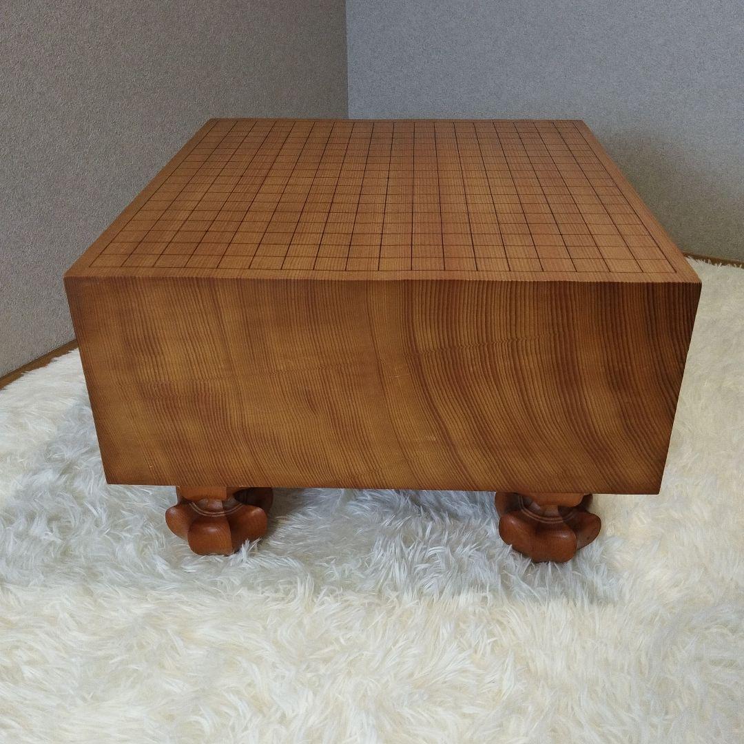 囲碁盤 本榧 天地柾目 ヘソ・脚付き 特大5.8寸 佳山作 高級